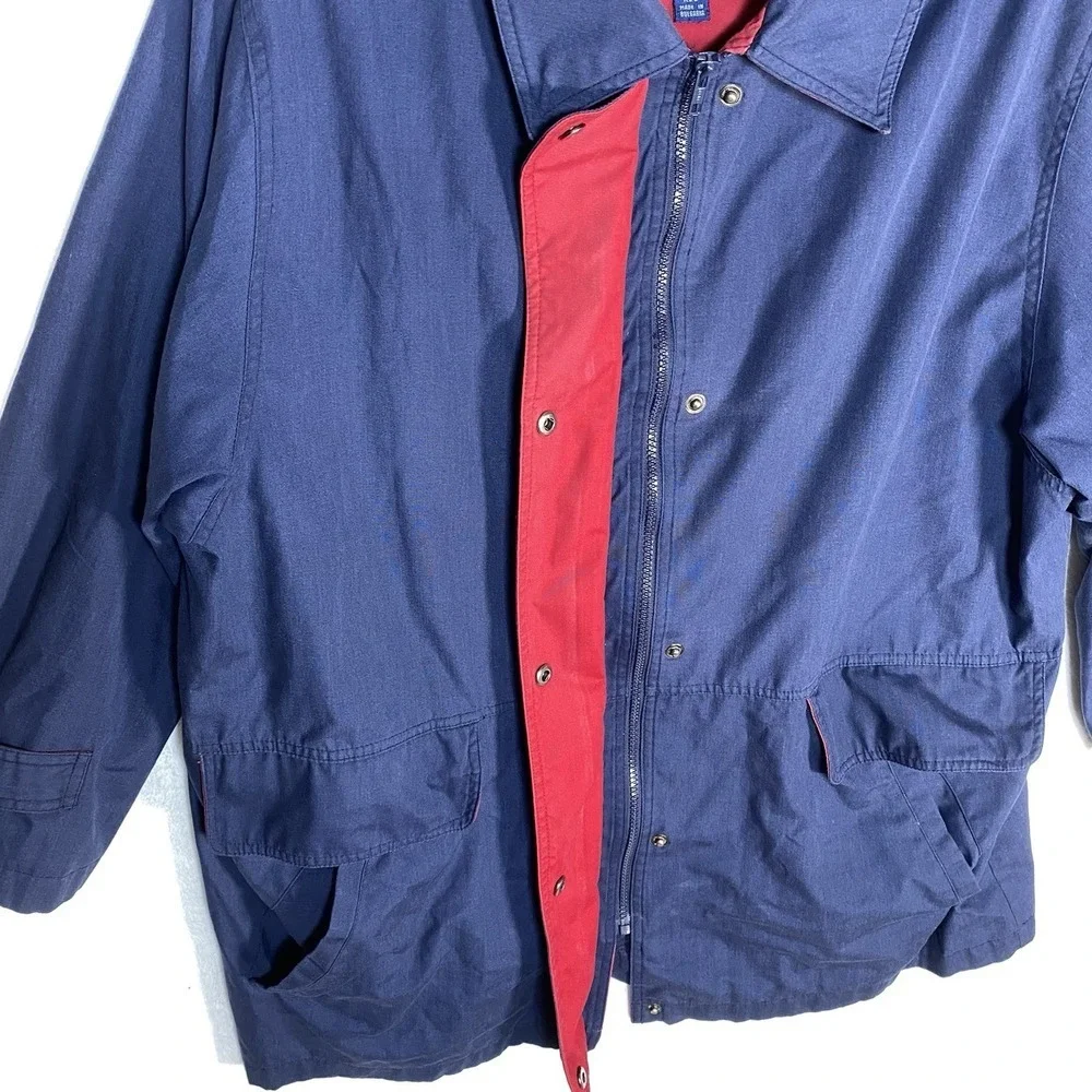 London Fog Limited Edition Mens Jacket Size 1X‎ Reg Zip With Snap Casual